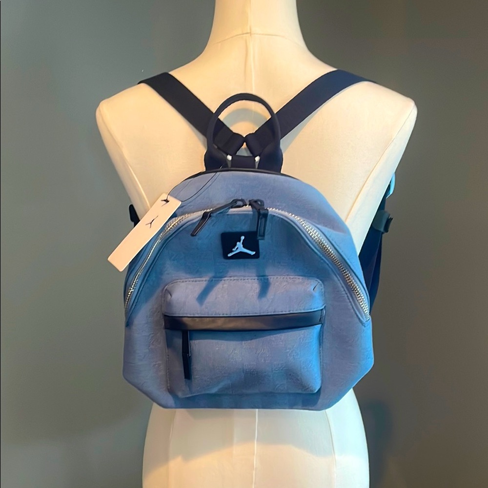 Jordan Blue Mini Backpack.  Never been used.